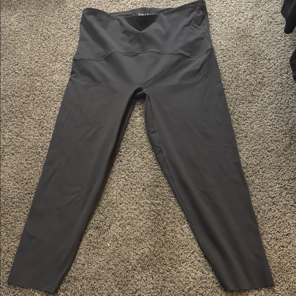 Spanx concrete grey High-Waisted Leggings